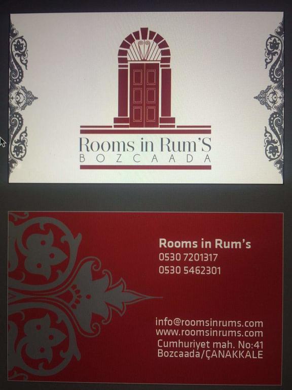 Rooms In Rum'S Bozcaada Island Eksteriør bilde